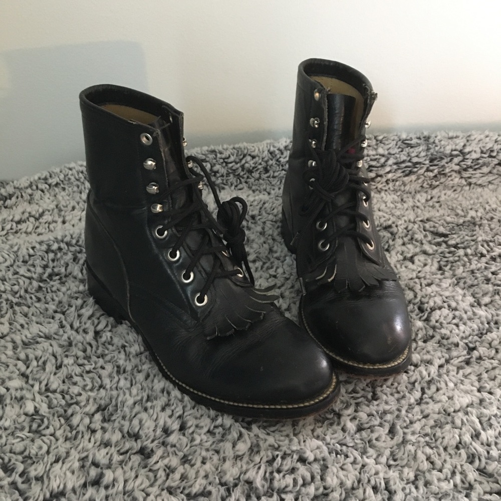 Vintage Justin roper boots